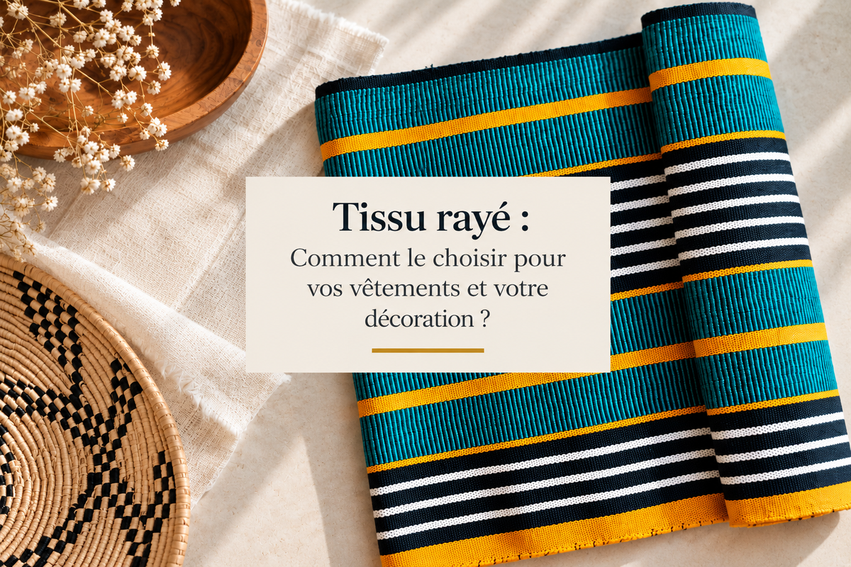 Tissu rayé : comment le choisir pour vos vêtements et votre décoration ?